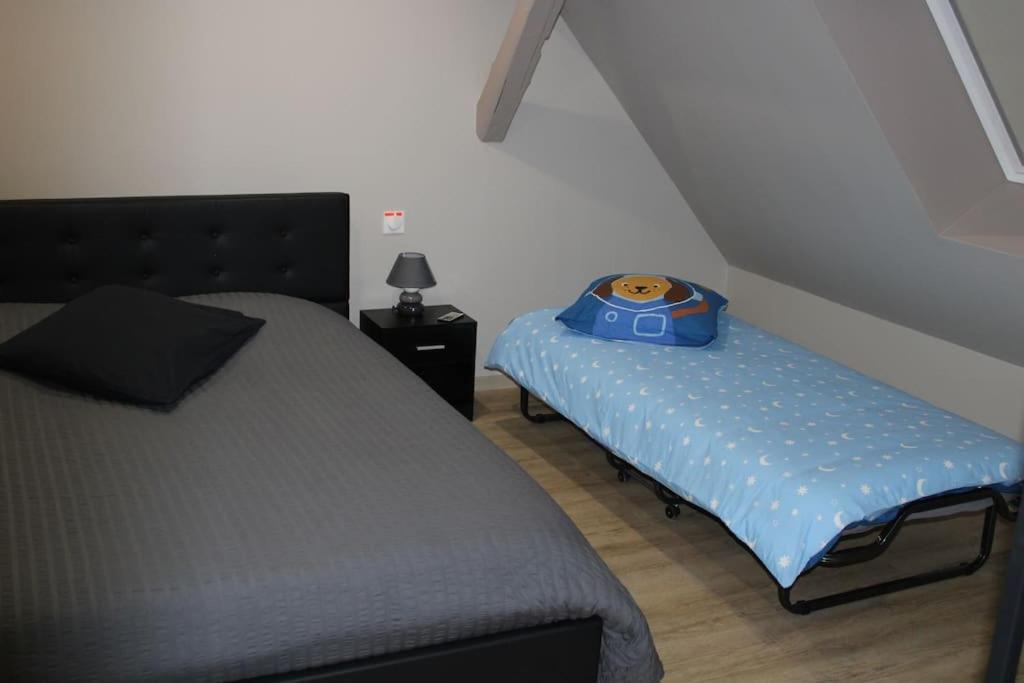 Spacieux Duplex 1 A 6 Personnes Ebersheim Exterior foto